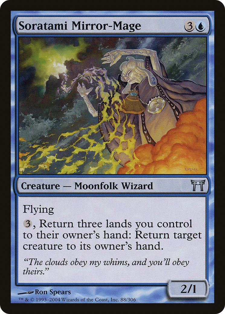 Soratami Mirror-Mage [Champions of Kamigawa]-1