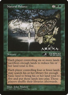 Natural Balance (3rd Place) (Arena League) (OVER-) - Oversize Cards-1