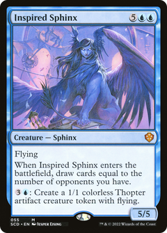 Inspired Sphinx [Starter Commander Decks]-1