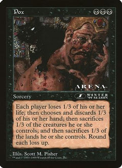 Pox (1st Place) (Arena League) (OVER-) - Oversize Cards-1