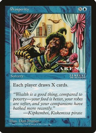 Prosperity (Arena League) (OVER-) - Oversize Cards-1