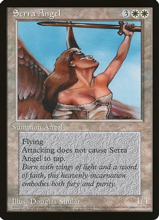 Serra Angel (Oversized) [Oversize Cards]-1