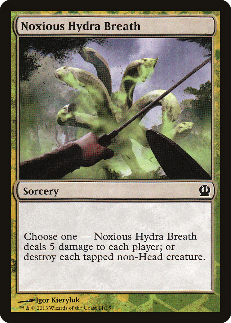 Noxious Hydra Breath [Theros Face the Hydra]-1