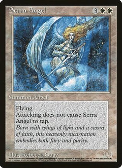 Serra Angel [alternate art] (Oversized) [Oversize Cards]-1