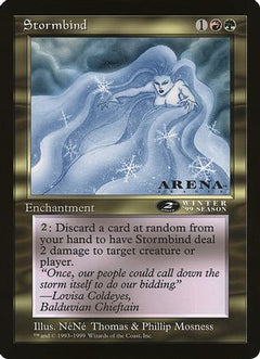 Stormbind (Arena League) (OVER-) - Oversize Cards-1