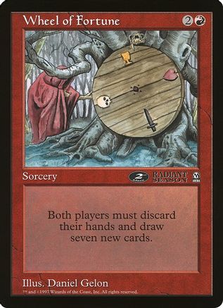 Wheel of Fortune (Arena League) (OVER-) - Oversize Cards-1
