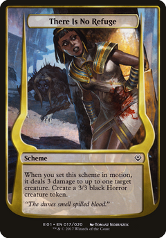 There Is No Refuge (Schemes) [Archenemy: Nicol Bolas Schemes]-1