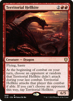 Territorial Hellkite [Commander Legends: Battle for Baldur's Gate]-1