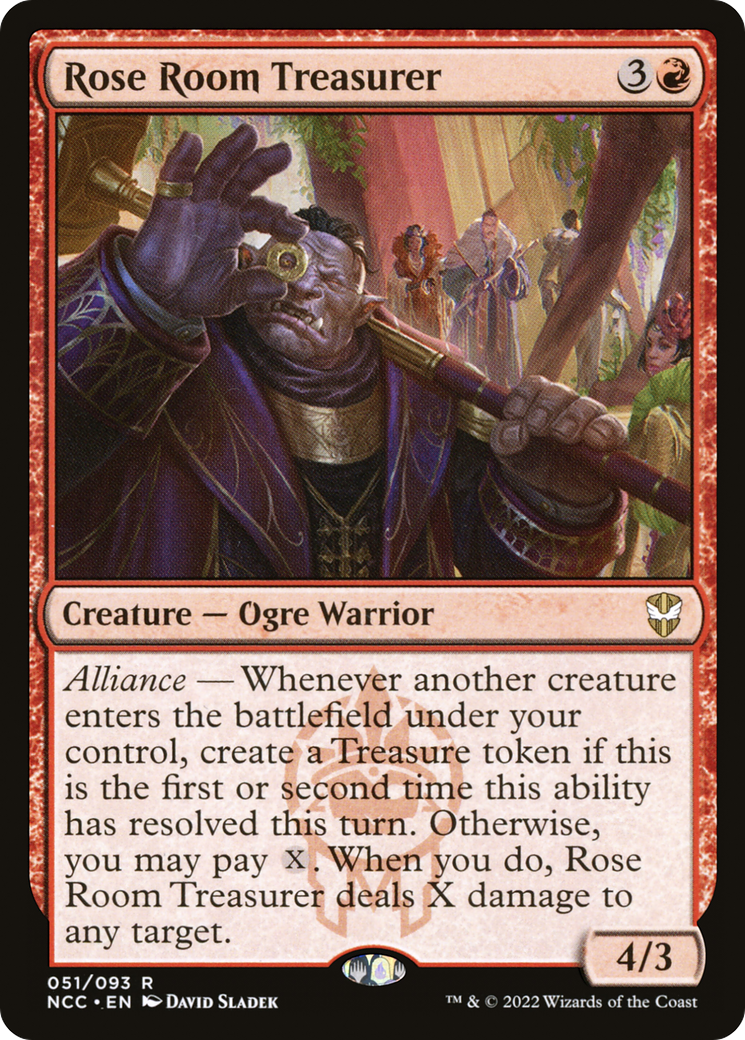 Rose Room Treasurer [Streets of New Capenna Commander]-1