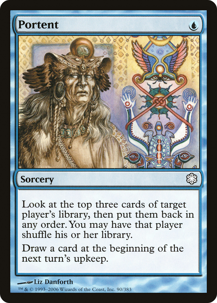 Portent [Coldsnap Theme Decks]-1