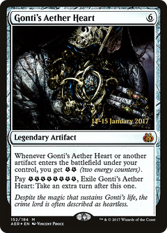 Gonti's Aether Heart [Aether Revolt Prerelease Promos]-1
