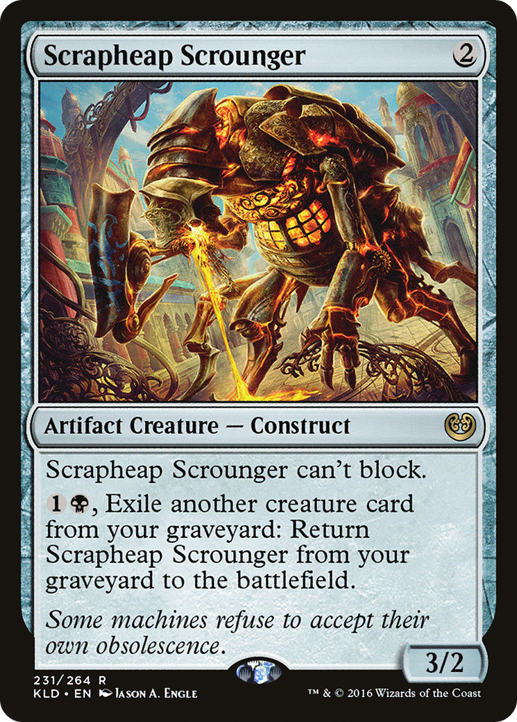 Scrapheap Scrounger [Kaladesh]-1
