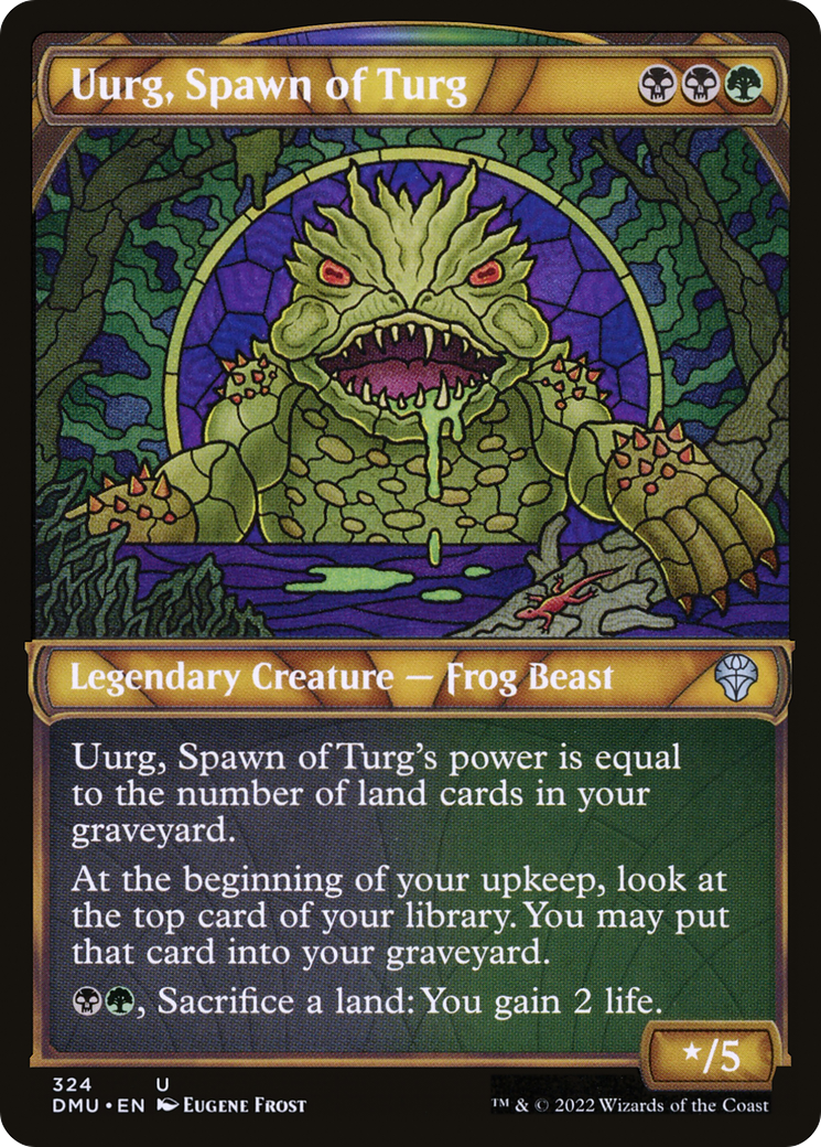 Uurg, Spawn of Turg (Showcase) (DMU-324) - Dominaria United: (Showcase) Foil-1