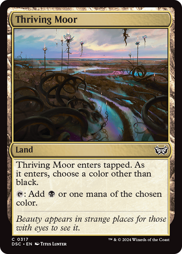 Thriving Moor [Duskmourn: House of Horror Commander]-1