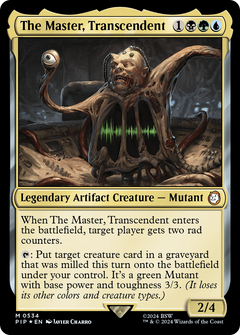 The Master, Transcendent (Surge Foil) [Fallout]-1