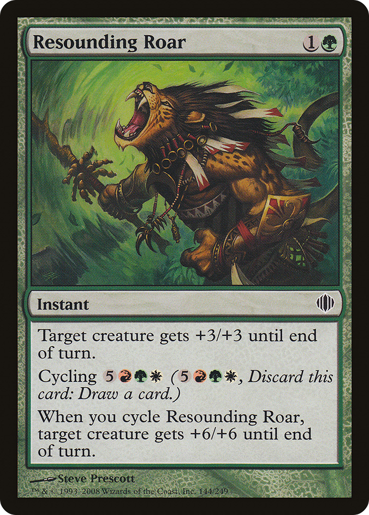 Resounding Roar [Shards of Alara]-1