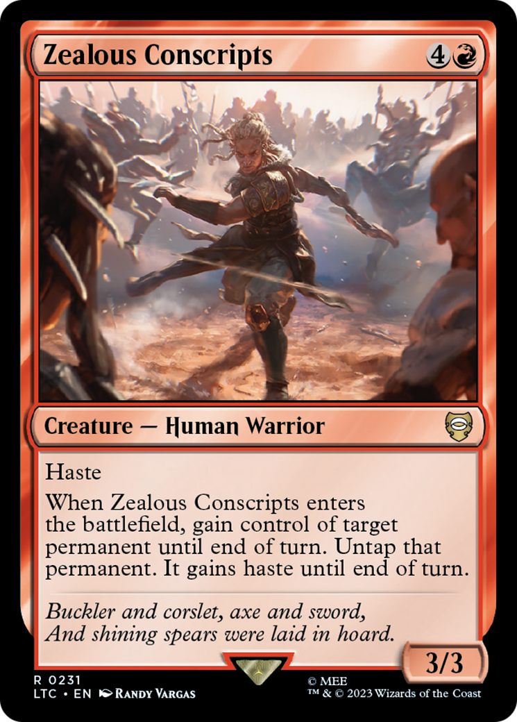 Zealous Conscripts [The Lord of the Rings: Tales of Middle-Earth Commander]-1