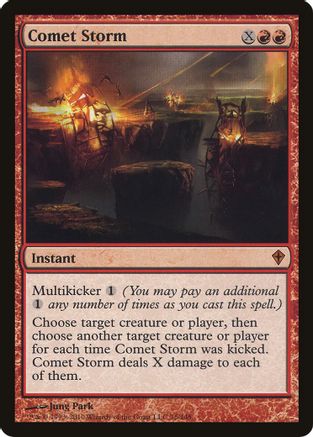 Comet Storm (Oversized) [Oversize Cards]-1