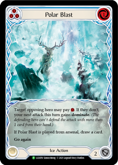 Polar Blast (Blue) [LGS074] (Promo)  Rainbow Foil-1