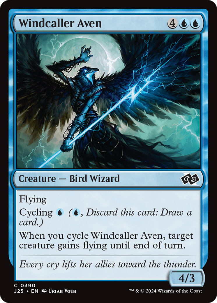 Windcaller Aven (J25-390) - Foundations Jumpstart-1
