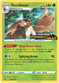 Decidueye (SWSH035) (Prerelease Promo) [Sword & Shield: Black Star Promos]-1