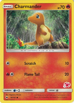 Charmander (18/147) (Charizard Stamp #1) [Battle Academy 2020]-1