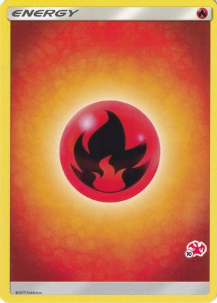 Fire Energy (Charizard Stamp #10) [Battle Academy 2020]-1