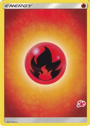Fire Energy (Charizard Stamp #12) [Battle Academy 2020]-1