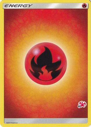 Fire Energy (Charizard Stamp #20) [Battle Academy 2020]-1