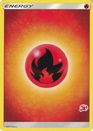 Fire Energy (Charizard Stamp #22) [Battle Academy 2020]-1
