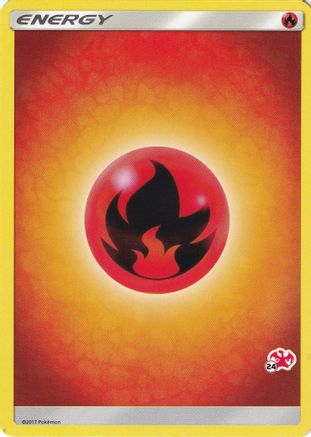 Fire Energy (Charizard Stamp #24) [Battle Academy 2020]-1