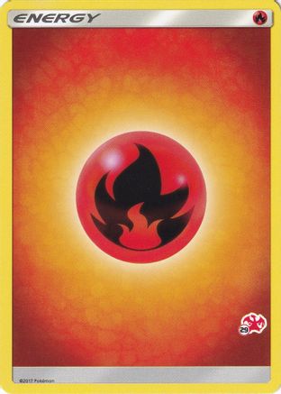 Fire Energy (Charizard Stamp #29) [Battle Academy 2020]-1