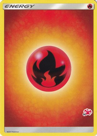 Fire Energy (Charizard Stamp #32) [Battle Academy 2020]-1