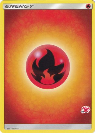 Fire Energy (Charizard Stamp #35) [Battle Academy 2020]-1