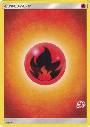 Fire Energy (Charizard Stamp #38) [Battle Academy 2020]-1