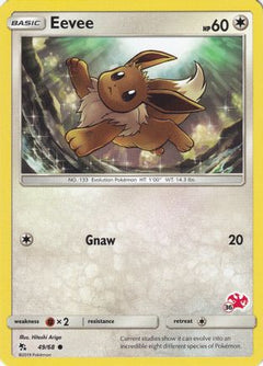Eevee (49/68) (Charizard Stamp #36) [Battle Academy 2020]-1