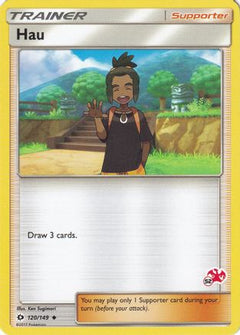 Hau (120/149) (Charizard Stamp #52) [Battle Academy 2020]-1