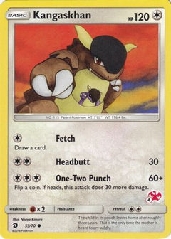 Kangaskhan (55/70) (Charizard Stamp #4) [Battle Academy 2020]-1