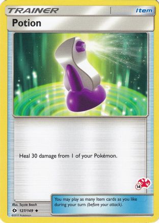 Potion (127/149) (Charizard Stamp #14) [Battle Academy 2020]-1