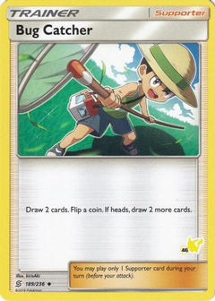 Bug Catcher (189/236) (Pikachu Stamp #46) [Battle Academy 2020]-1
