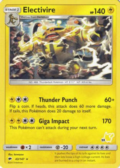 Electivire (43/147) (Pikachu Stamp #53) [Battle Academy 2020]-1