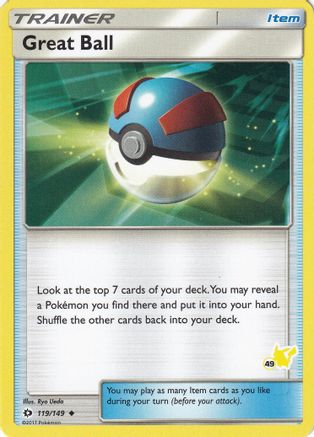 Great Ball (119/149) (Pikachu Stamp #49) [Battle Academy 2020]-1