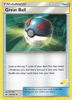 Great Ball (119/149) (Pikachu Stamp #49) [Battle Academy 2020]-1