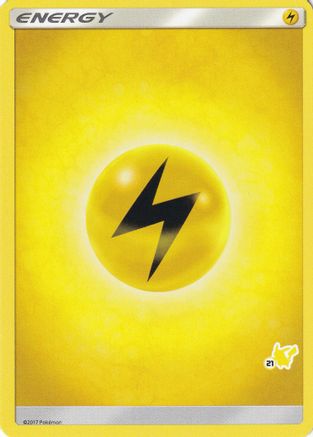 Lightning Energy (Pikachu Stamp #21) [Battle Academy 2020]-1