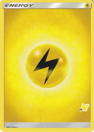 Lightning Energy (Pikachu Stamp #39) [Battle Academy 2020]-1