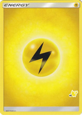 Lightning Energy (Pikachu Stamp #43) [Battle Academy 2020]-1