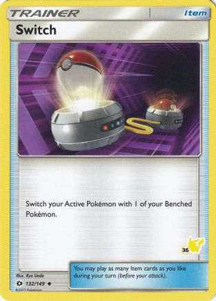 Switch (132/149) (Pikachu Stamp #36) [Battle Academy 2020]-1