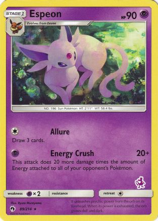 Espeon (89/214) (Mewtwo Deck) [Battle Academy 2020]-1