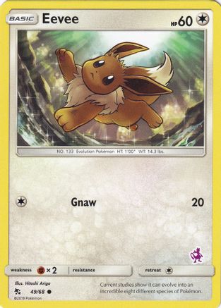 Eevee (49/68) (Mewtwo Deck) [Battle Academy 2020]-1