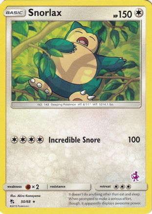 Snorlax (50/68) (Mewtwo Deck) [Battle Academy 2020]-1